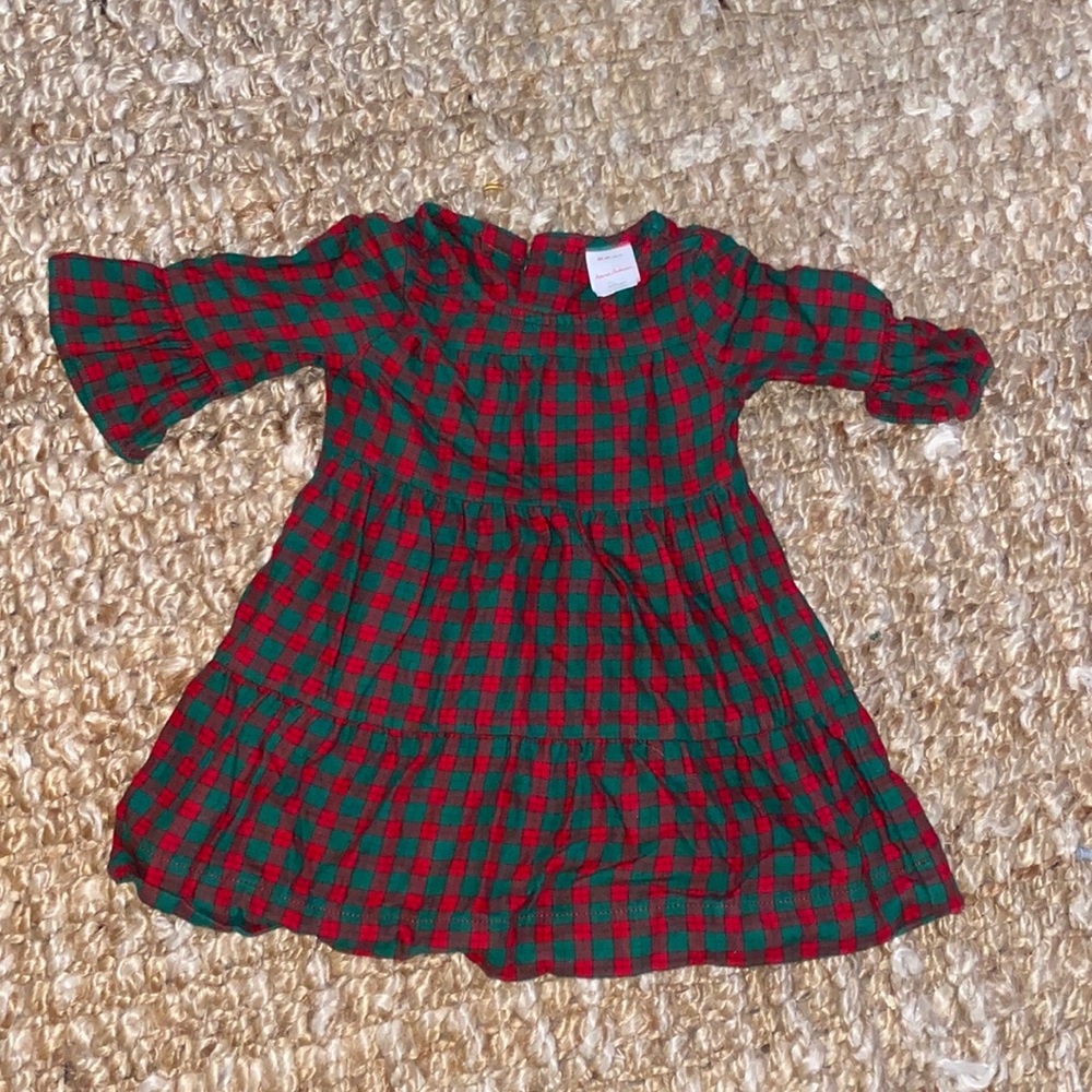 Hanna Andersson dress perfect for Christmas red and green - 2T 85 cm